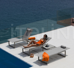 Итальянские Уличные шезлонги - Шезлонг NINIX NNX 195T фабрика Royal Botania