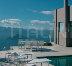 Итальянские Уличная мебель - Стул с подлокотниками NINIX NNX 55T Итальянские Уличная мебель - Стул с подлокотниками NINIX NNX 55T фабрика Royal Botania