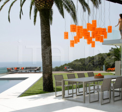 Итальянские Уличные столы - Стол обеденный NINIX NNX 270 Итальянские Уличные столы - Стол обеденный NINIX NNX 270 фабрика Royal Botania