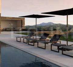 Итальянские Уличная мебель - Диван NINIX LOUNGE NNXL 160ZT Итальянские Уличная мебель - Диван NINIX LOUNGE NNXL 160ZT фабрика Royal Botania