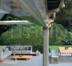 Итальянские Уличные столики - Журнальный столик VIGOR LOUNGE VGRL 300 фабрика Royal Botania