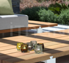 Итальянские Уличные столики - Журнальный столик VIGOR LOUNGE VGRL 300 фабрика Royal Botania