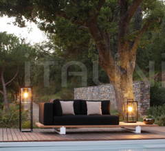 Итальянские Уличная мебель - Диван VIGOR LOUNGE SET 01 фабрика Royal Botania