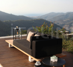 Итальянские Уличная мебель - Диван VIGOR LOUNGE SET 04 фабрика Royal Botania