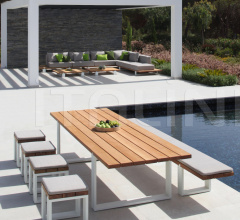 Итальянские Уличная мебель - Скамейка VIGOR VGR 318 фабрика Royal Botania