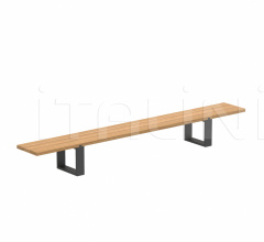 Итальянские Уличная мебель - Скамейка VIGOR VGR 358 фабрика Royal Botania