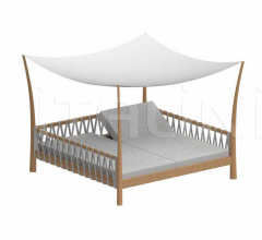 Итальянские Уличная мебель - Диван TUSKANY TSK 210 G фабрика Royal Botania