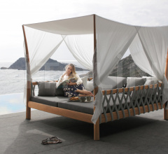 Итальянские Уличная мебель - Диван TUSKANY TSK 210 G фабрика Royal Botania