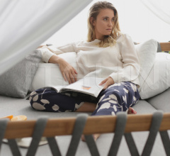 Итальянские Уличная мебель - Диван TUSKANY TSK 210 G фабрика Royal Botania