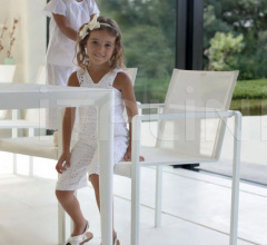 Итальянские Уличная мебель - Стул с подлокотниками ALURA ALR 55 фабрика Royal Botania