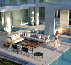 Итальянские Уличные столики - Кофейный столик TEA TIME TTM 40TL фабрика Royal Botania