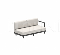 Итальянские Уличная мебель - Диван ALURA LOUNGE ALRL 160L Итальянские Уличная мебель - Диван ALURA LOUNGE ALRL 160L фабрика Royal Botania