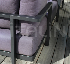 Итальянские Уличная мебель - Диван ALURA LOUNGE ALRL 160R Итальянские Уличная мебель - Диван ALURA LOUNGE ALRL 160R фабрика Royal Botania