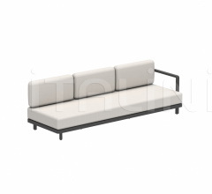Итальянские Уличная мебель - Диван ALURA LOUNGE ALRL 240L Итальянские Уличная мебель - Диван ALURA LOUNGE ALRL 240L фабрика Royal Botania