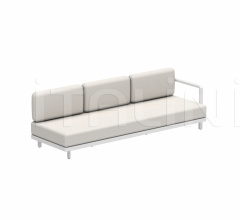 Итальянские Уличная мебель - Диван ALURA LOUNGE ALRL 240L Итальянские Уличная мебель - Диван ALURA LOUNGE ALRL 240L фабрика Royal Botania