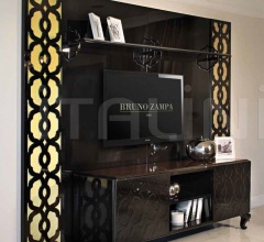 Модульная стенка CLUB tv unit Модульная стенка CLUB tv unit фабрика Bruno Zampa