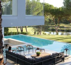 Итальянские Уличные столики - Журнальный столик ALURA LOUNGE ALRL 80 LTL Итальянские Уличные столики - Журнальный столик ALURA LOUNGE ALRL 80 LTL фабрика Royal Botania