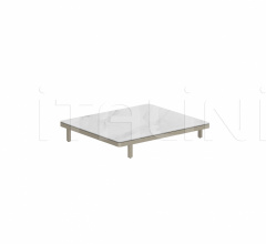 Итальянские Уличные столики - Журнальный столик ALURA LOUNGE ALRL 140 LTL Итальянские Уличные столики - Журнальный столик ALURA LOUNGE ALRL 140 LTL фабрика Royal Botania