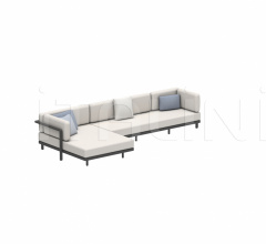 Итальянские Уличная мебель - Диван ALURA LOUNGE SET 15 Итальянские Уличная мебель - Диван ALURA LOUNGE SET 15 фабрика Royal Botania