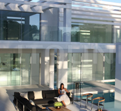 Итальянские Уличная мебель - Диван ALURA LOUNGE SET 16 Итальянские Уличная мебель - Диван ALURA LOUNGE SET 16 фабрика Royal Botania