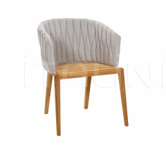 Итальянские Уличная мебель - Стул с подлокотниками CALYPSO CLY 55 фабрика Royal Botania