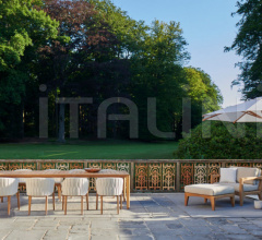 Итальянские Уличная мебель - Стул с подлокотниками CALYPSO CLY 55 фабрика Royal Botania