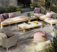 Итальянские Уличные столики - Журнальный столик CALYPSO LOUNGE CLYL 140T Итальянские Уличные столики - Журнальный столик CALYPSO LOUNGE CLYL 140T фабрика Royal Botania