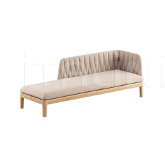 Итальянские Уличная мебель - Кушетка CALYPSO LOUNGE CLYL 210 L2/R2 фабрика Royal Botania