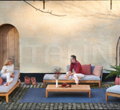 Итальянские Уличная мебель - Кушетка CALYPSO LOUNGE CLYL 210 L3/R3 фабрика Royal Botania