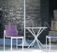 Итальянские Уличные столы - Стол обеденный TRAVERSE TRV 80FR Итальянские Уличные столы - Стол обеденный TRAVERSE TRV 80FR фабрика Royal Botania