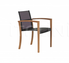 Итальянские Уличная мебель - Стул с подлокотниками XQI XQI 55 фабрика Royal Botania