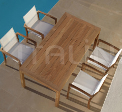 Итальянские Уличная мебель - Стул с подлокотниками XQI XQI 55 фабрика Royal Botania