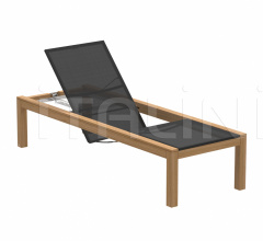 Итальянские Уличные шезлонги - Шезлонг XQI XQI 195 фабрика Royal Botania