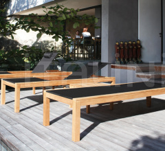 Итальянские Уличные шезлонги - Шезлонг XQI XQI 195 фабрика Royal Botania