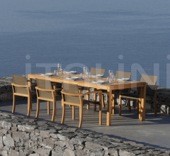 Итальянские Уличные столы - Стол обеденный XQI XQI 180 Итальянские Уличные столы - Стол обеденный XQI XQI 180 фабрика Royal Botania