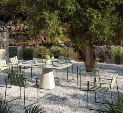 Итальянские Уличные столы - Стол обеденный CONIX CNX 150V Итальянские Уличные столы - Стол обеденный CONIX CNX 150V фабрика Royal Botania