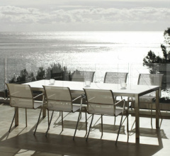 Итальянские Уличные столы - Стол обеденный TABOELA TBL 180 Итальянские Уличные столы - Стол обеденный TABOELA TBL 180 фабрика Royal Botania