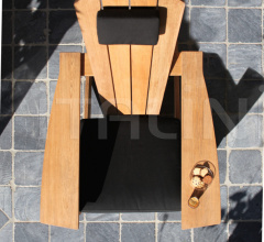 Итальянские Уличная мебель - Кресло NEW ENGLAND NEH 85TK фабрика Royal Botania