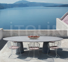 Итальянские Уличные столы - Стол обеденный CONIX CNX 3214 Итальянские Уличные столы - Стол обеденный CONIX CNX 3214 фабрика Royal Botania