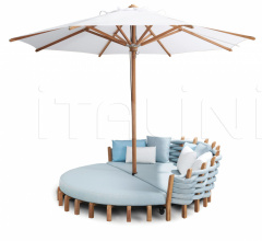 Итальянские Уличная мебель - Диван LOTUS LTS 220R фабрика Royal Botania