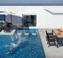 Итальянские Уличные столы - Стол обеденный TABOELA TBL 150 Итальянские Уличные столы - Стол обеденный TABOELA TBL 150 фабрика Royal Botania