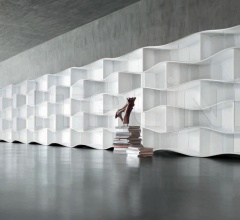 Книжный стеллаж Onda 7318/7319 фабрика Tonin Casa