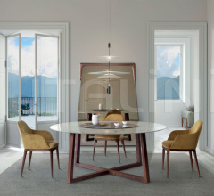 Стул с подлокотниками BECKY Стул с подлокотниками BECKY фабрика Pacini Cappellini