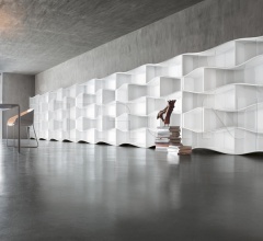 Книжный стеллаж Onda 7318/7319 фабрика Tonin Casa