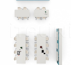 Письменный стол GLT Take-off фабрика Bralco