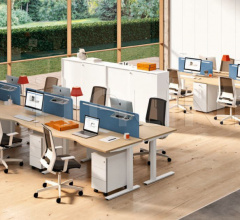 Письменный стол Winglet Lift Desk фабрика Bralco