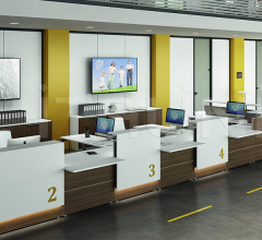 Ресепшн Reception Domomag фабрика Bralco