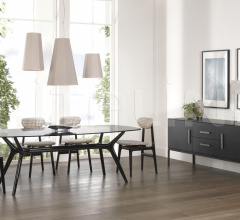 Итальянские Столы обеденные - Стол обеденный Zoe Итальянские Столы обеденные - Стол обеденный Zoe фабрика Tosconova