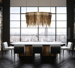 Стол обеденный BRUSSELS DINING TABLE фабрика Shine by S.H.O.