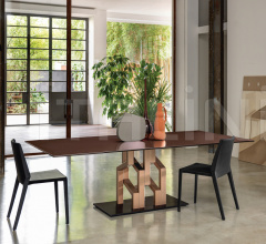 Стол обеденный kighi фабрика Fiam